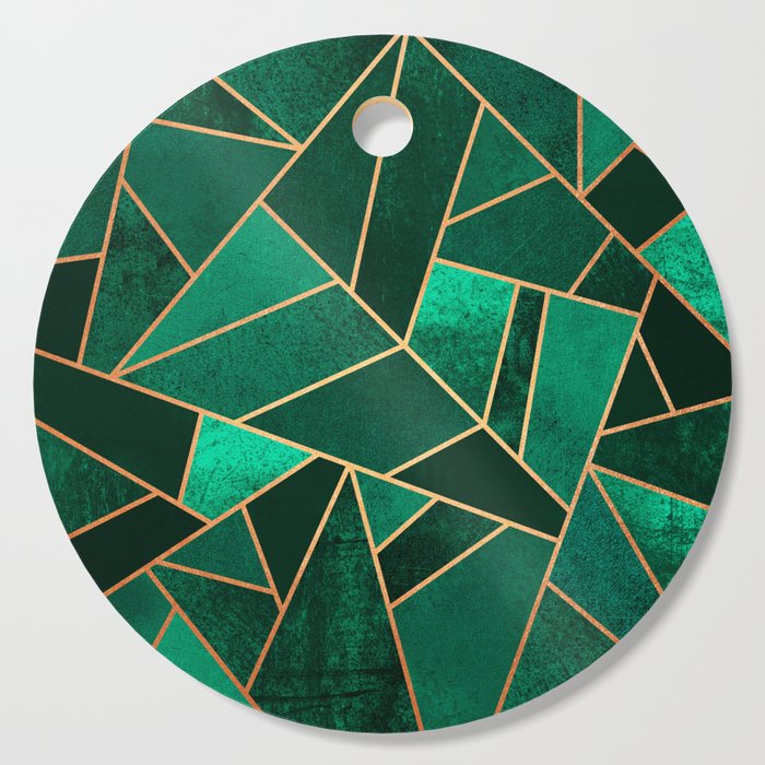 Emerald and Copper Cutting Board