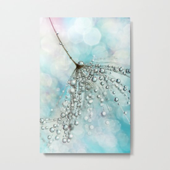 Shower Sparkles Metal Print