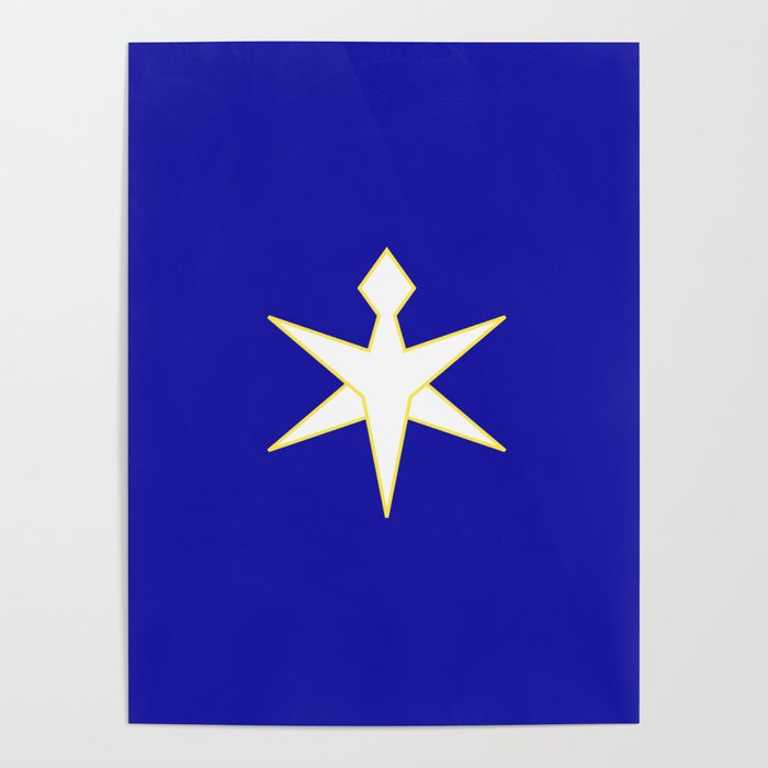 flag of Chiba prefecture Poster