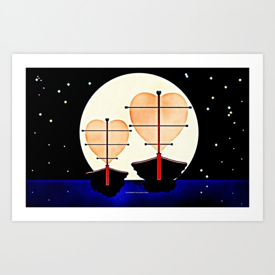 RELATIONSHIPS 012 Art Print