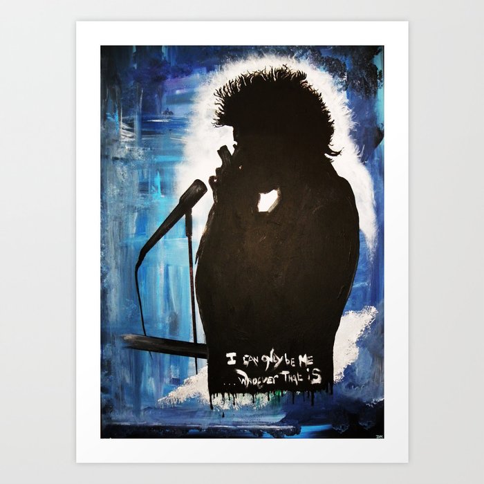 Bob Dylan Art Print By Minxpaints Society6
