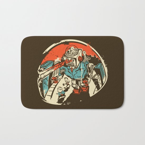 Mechanical Mayhem Bath Mat