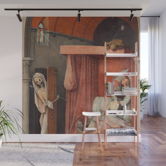 Hieronymus Bosch "Death and the Miser" Wall Mural