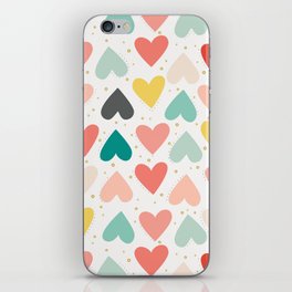 Be My Valentine - Heart Pattern  iPhone Skin