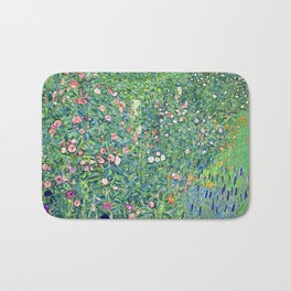 Gustav Klimt Italian Garden Bath Mat