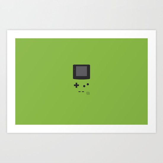 GameBoy Art Print