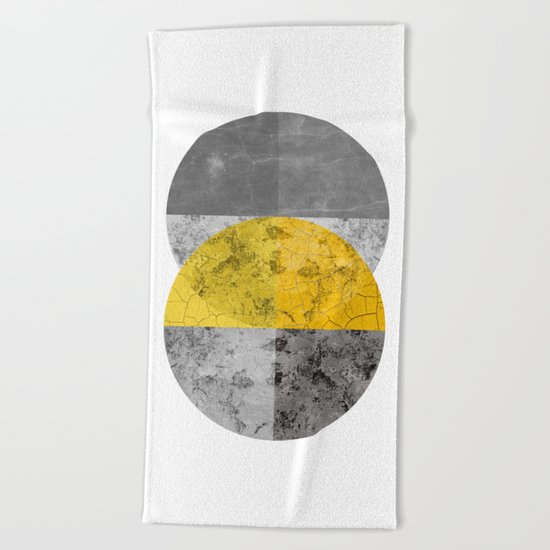 Geometric Composition 6 Beach Towel