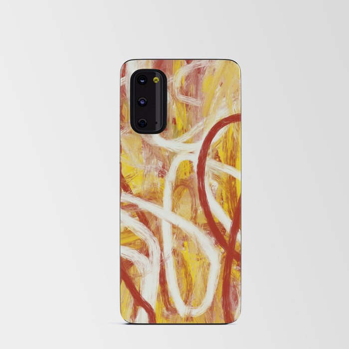 Abstract Painting 132. Contemporary Art.  Android Card Case
