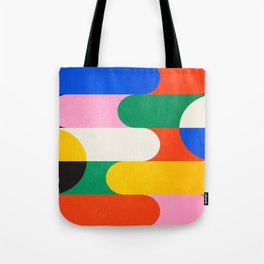 BAUHAUS 03: Exhibition 1923 | Mid Century Series  Tote Bag | Vintage, Abstract, Graphicdesign, Exhibition, Symmetry, French, Museum, Mid Century, Pattern, Bold 