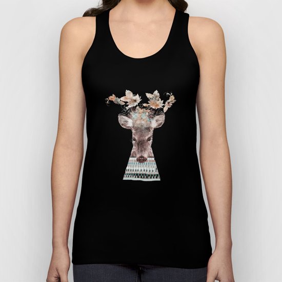 in nature deer Unisex Tank Top