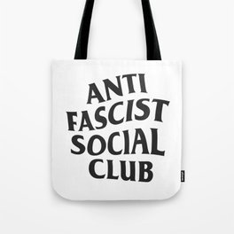 Anti Fascist Social Club Tote Bag