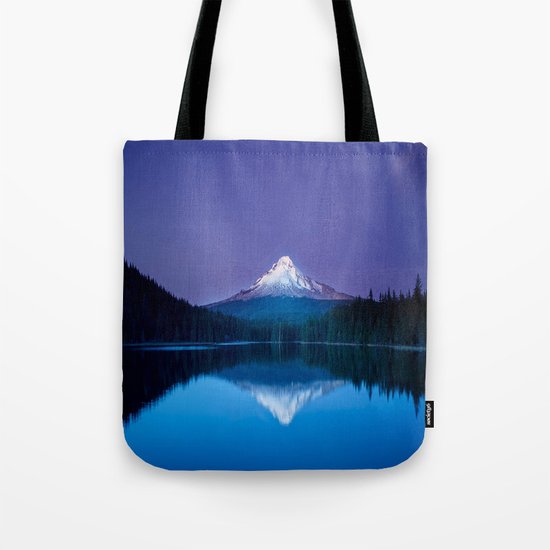 blue mountain Tote Bag