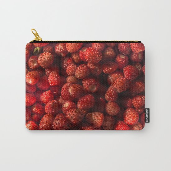 Wild Strawberries Carry-All Pouch