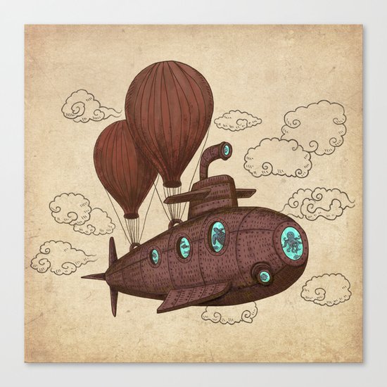 The Fantastic Voyage Canvas Print