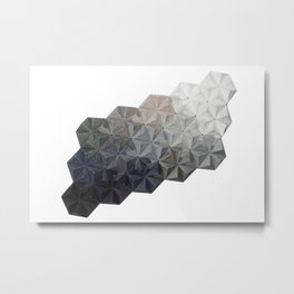 Origami One-Two-Oh Metal Print