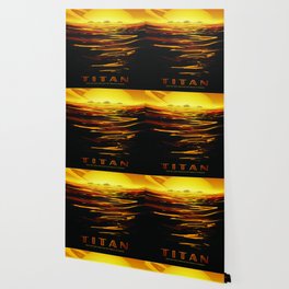 Titan : NASA Retro Solar System Travel Posters Wallpaper