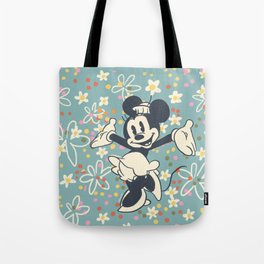 "Hello Minnie Mouse Blue" by Gigi Rosado Tote Bag