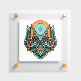 Mecha Weed Floating Acrylic Print