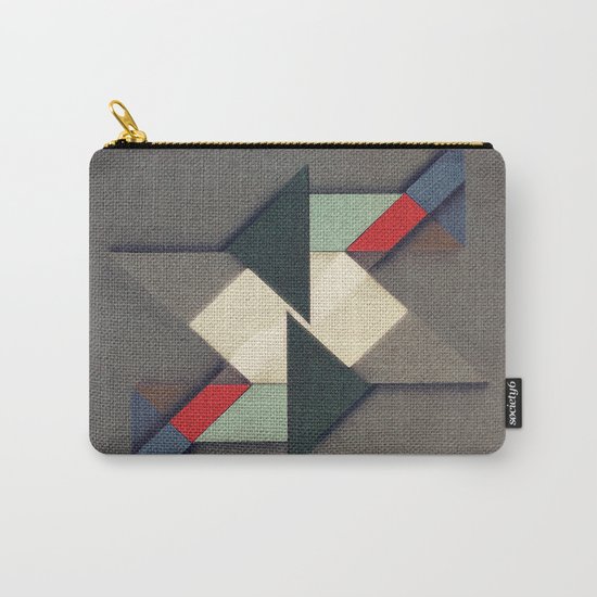 La Réunion Geometrique Carry-All Pouch