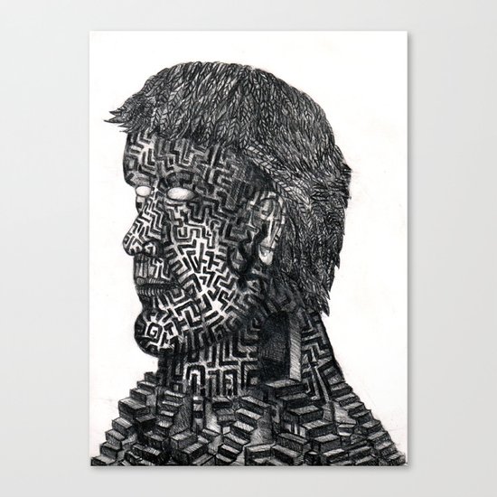 Maze ID Canvas Print