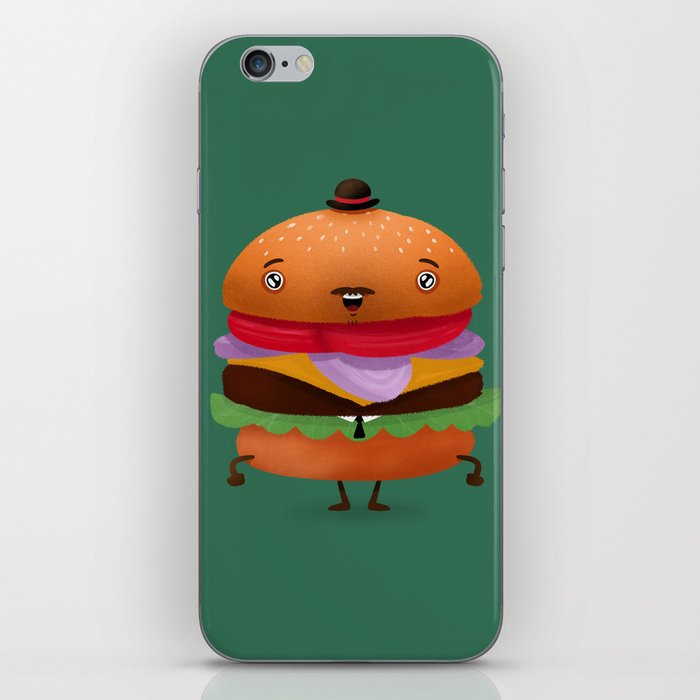 Business Burger iPhone Skin