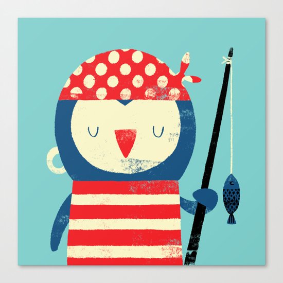 catch of the day Canvas Print