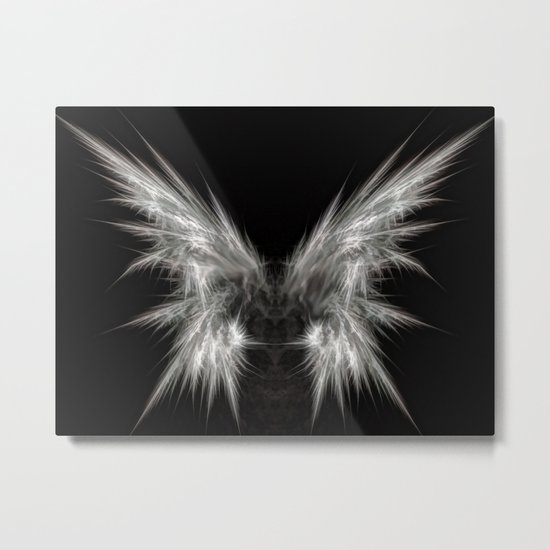 Ghost Moth Metal Print
