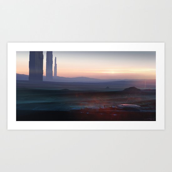 Highways Art Print