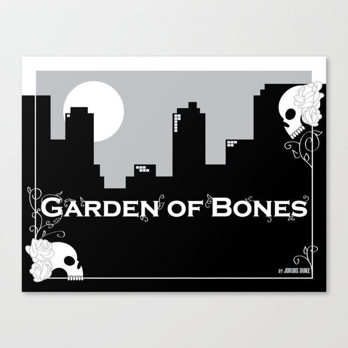 Garden of Bones (plain) Canvas Print