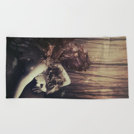 Forest Angel Beach Towel
