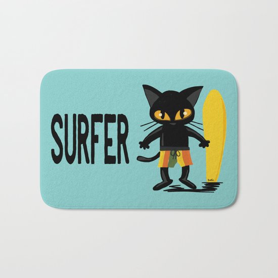 Surfer Bath Mat