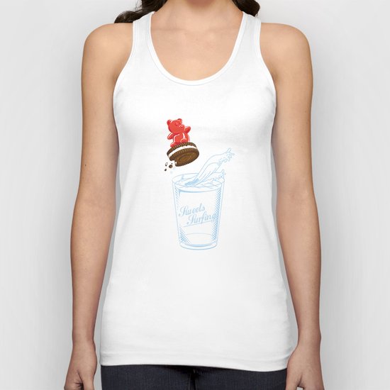 Sweets Surfing Unisex Tank Top