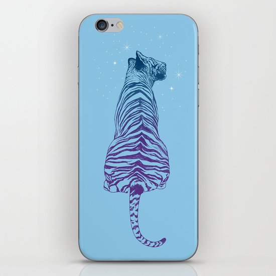 Tiger + Stars iPhone & iPod Skin