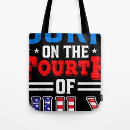 Born on the 4th of July Tote Bag