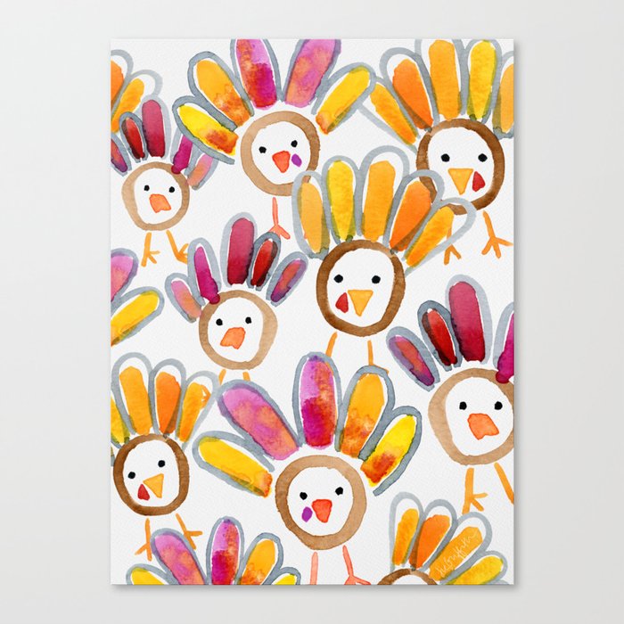 GobbleGobble! Canvas Print