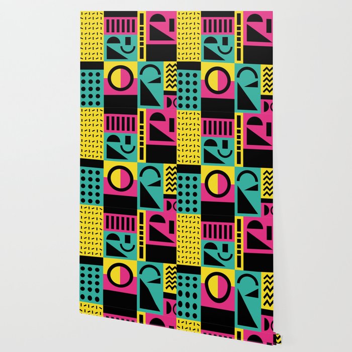 Neo Memphis Pattern 2 Abstract Geometric 80s 90s Retro