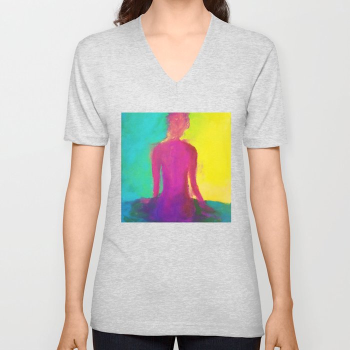 In The Time V Neck T Shirt