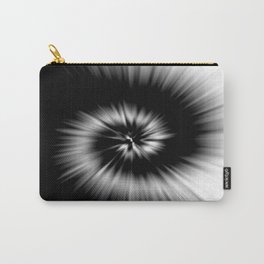 TIE DYE #1 (Black & White) Carry-All Pouch