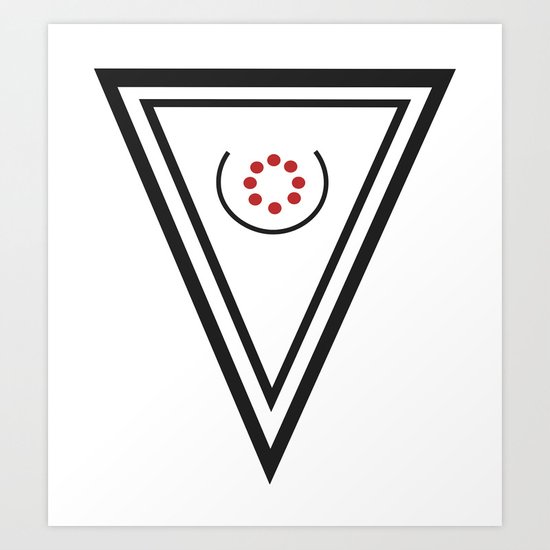you dont need eyes to see, you need vision Art Print