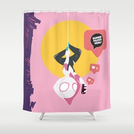 Super Woman Shower Curtains For Any Bathroom Decor Society6