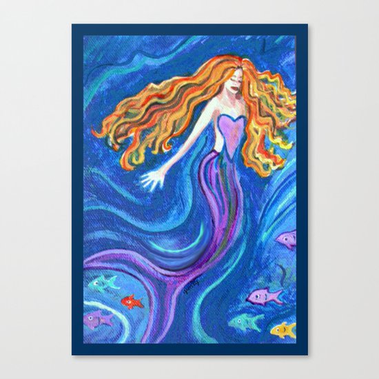 Mermaid Canvas Print