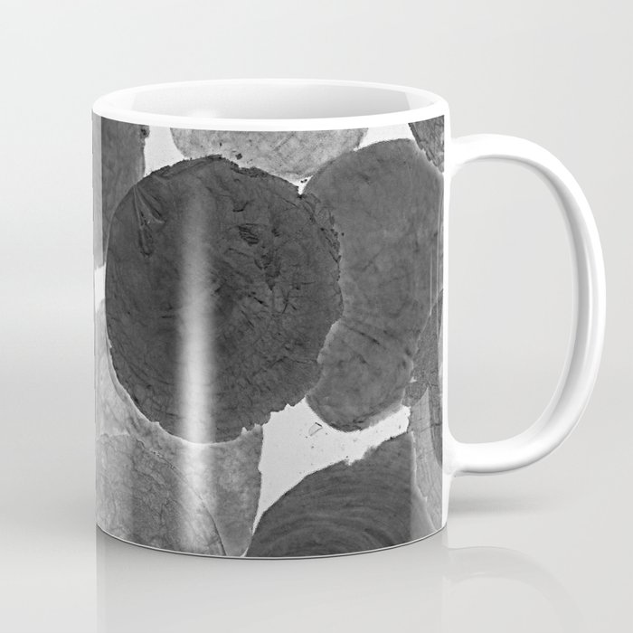 Abstract Gray Coffee Mug