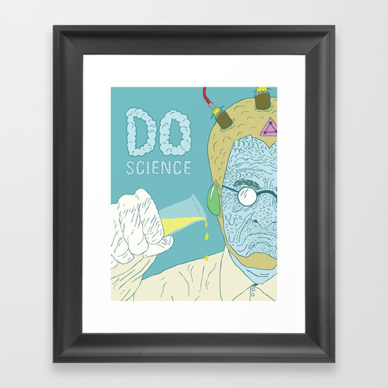Do Science Framed Art Print