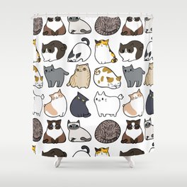 Cats Cats Cats Shower Curtain