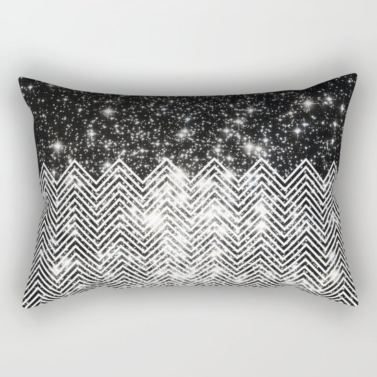Chevron Universe Rectangular Pillow