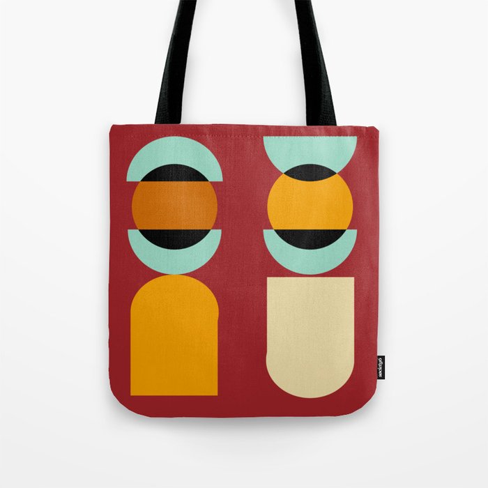 7 Abstract Shapes 211213 Minimal Art  Tote Bag