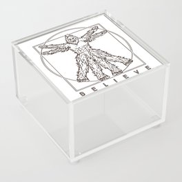 Vitruvian Squatch Acrylic Box