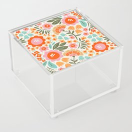 Floral Footpath Acrylic Box