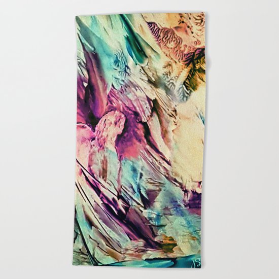 Angels in heaven Beach Towel