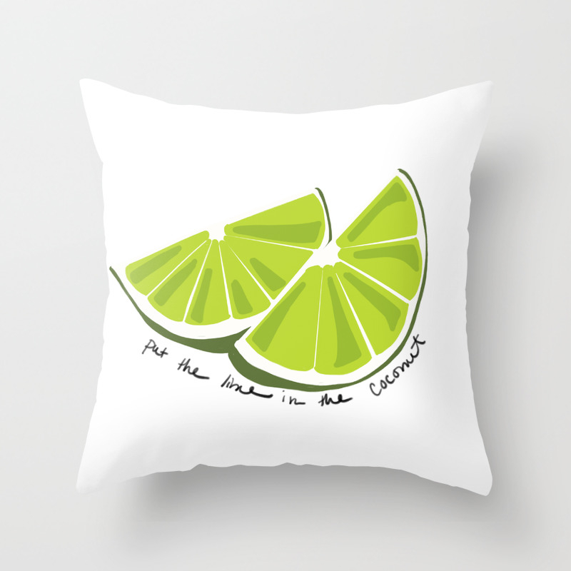 lime pillow